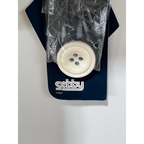 Sebby Collection White Double Breasted Button Up Coat Women’s Size XL NWT - Picture 5 of 10